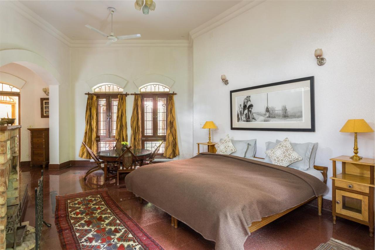 Hostie Chinar Haveli - Heritage Home With Pool, غورغاون المظهر الخارجي الصورة
